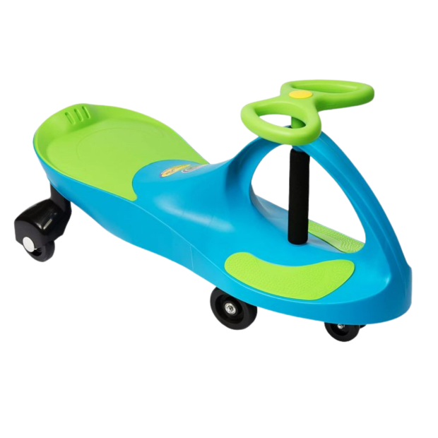 Plasmart PlasmaCar Ride-On – Aqua Blue/Lime Green