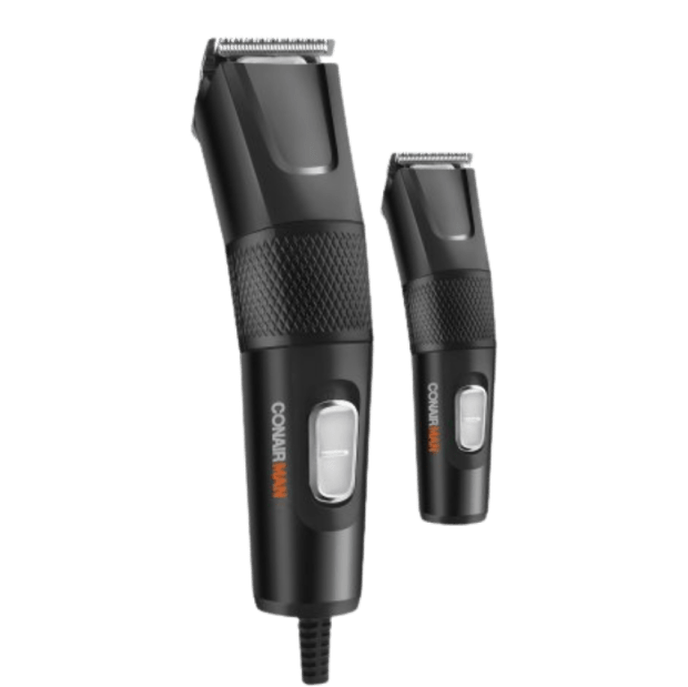 Conair Man 2-in-1 Texture Grip Combo Home Hair Cutting Kit #1