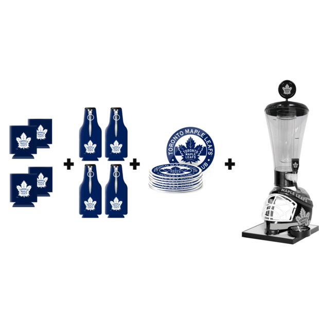 Mustang Drinkware Toronto Maple Leafs Drink Tube Patio Bundle