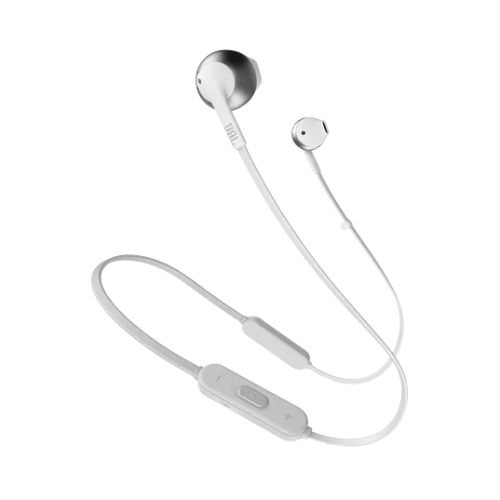 JBL Tune 205BT Wireless Earbud Headphones – Silver #1