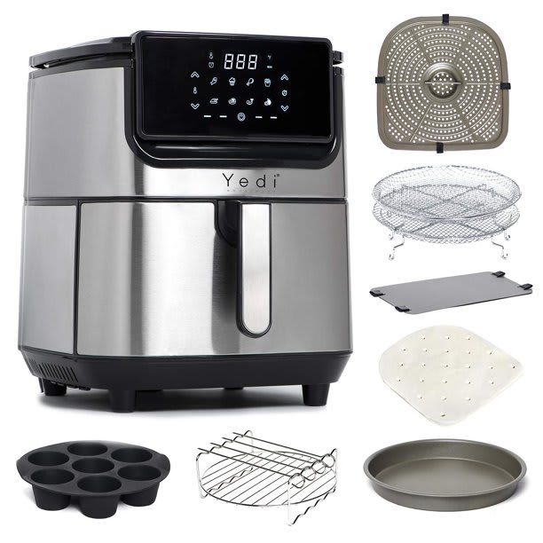 Yedi Digital Air Fryer 6.5L with accessories 120V #1