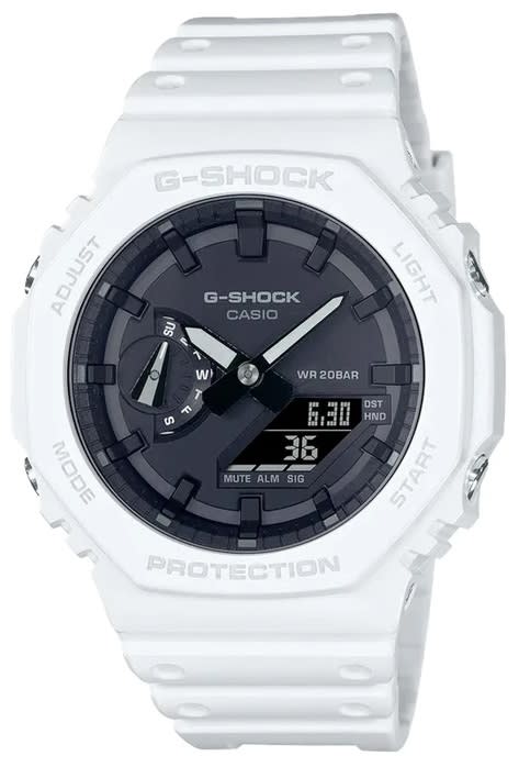 Casio G-shock Ga2100-7a Carbon Fiber Iconic Octagonal Design Watch #1