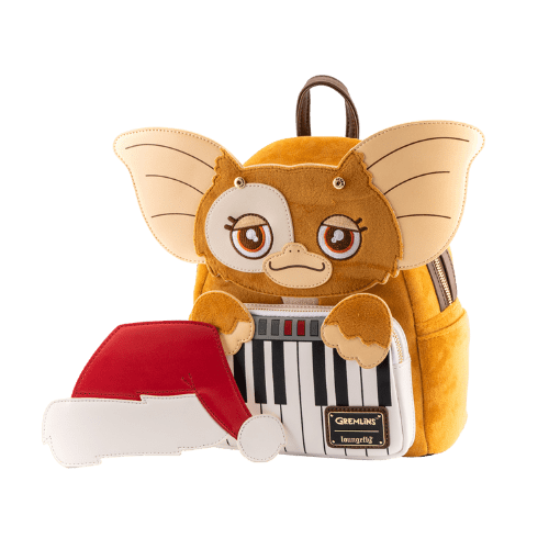 Loungefly Gremlins Gizmo Holiday Cosplay with Removable Hat Mini Backpack #1