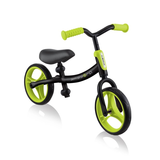 Globber Go Bike Black - Lime Green #1