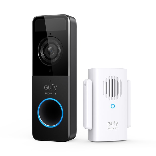 Eufy Security Video Doorbell 1080p Battery Powered - Black #1