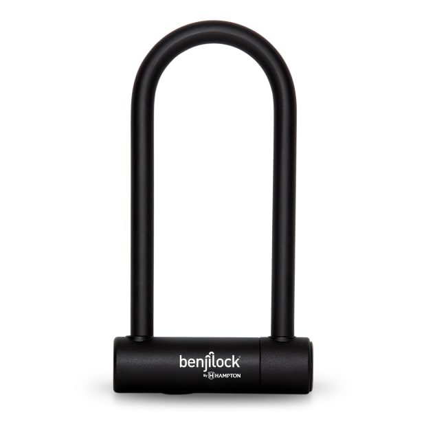 BenjiLock Fingerprint U-Type Bike Lock, 7.87" Length #1