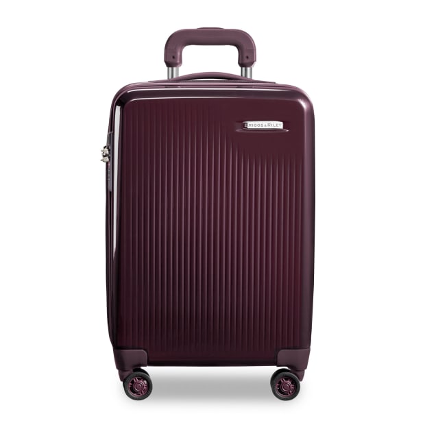 Briggs & Riley Sympatico 21" International Carry On Expandable Spinner - Plum