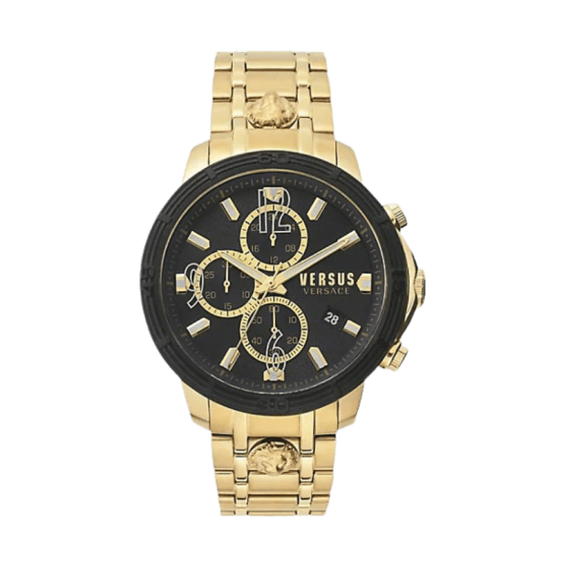 Versus by Versace Bicocca Gold Tone Bracelet Watch #1
