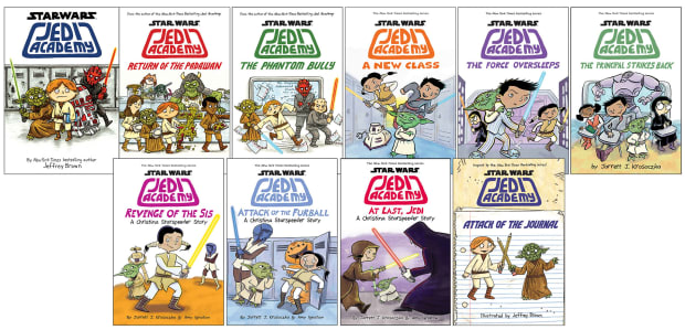 Scholastic Star Wars: Jedi Academy series bundle