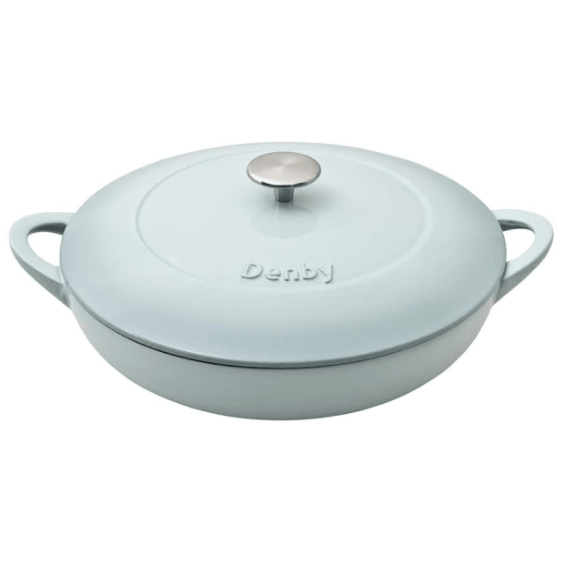 Denby Heritage Pavilion Cast Iron 3.8L Shallow Casserole #1