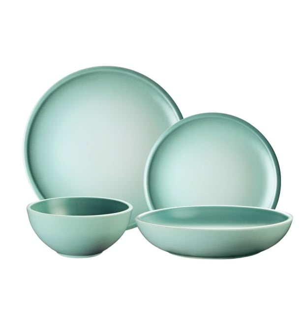 Le Creuset 16pc. Minimalist Dinnerware Set - Sage