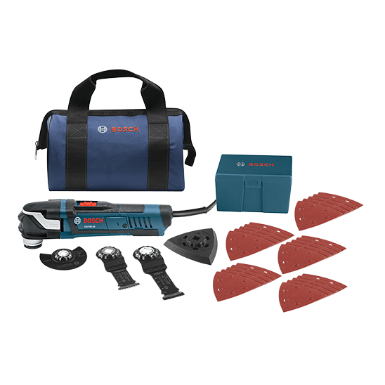 Bosch GOP40-30B 30-Piece StarlockPlus® Oscillating Multi-Tool Kit