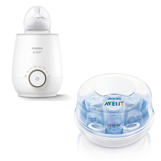 Philips Avent - Exclusive Bundle - Microwave Steam Sterilizer + Fast Bottle Warmer #1