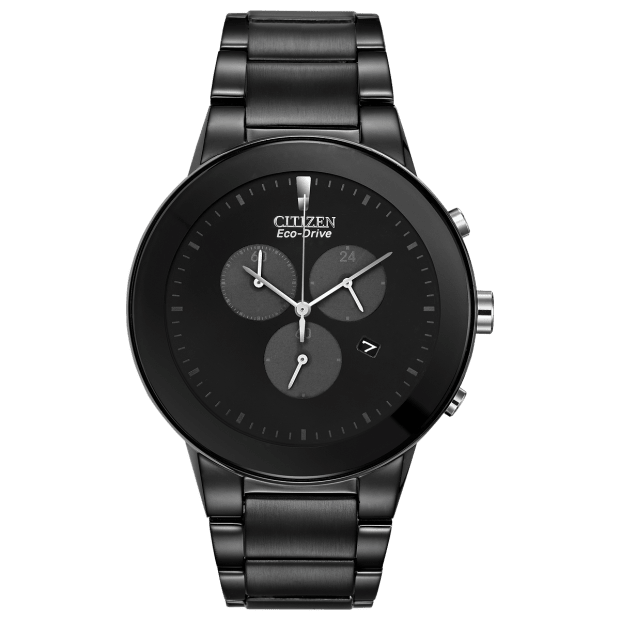 Citizen Axiom Men's Eco-Drive Steel Chronograph Watch #1