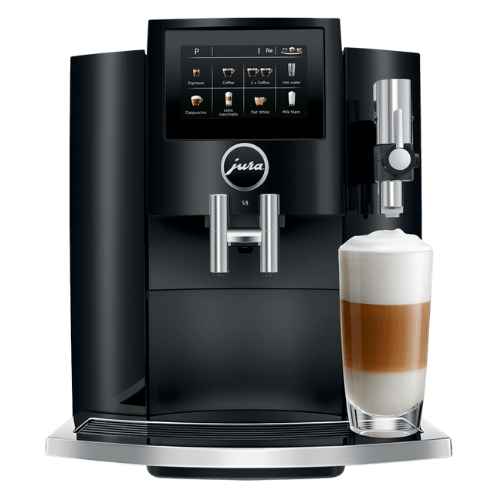 Jura S8 Super Fully Automatic Espresso Coffee Machine - Piano Black #1