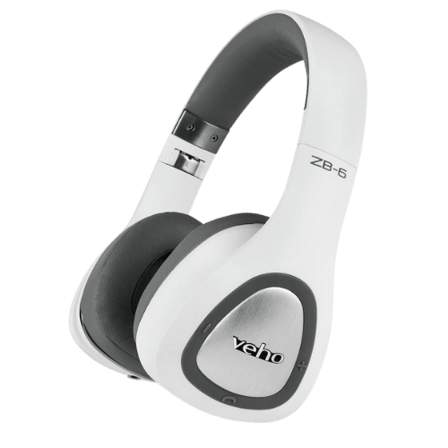 Veho ZB6 On-Ear Wireless Headphones – White #1