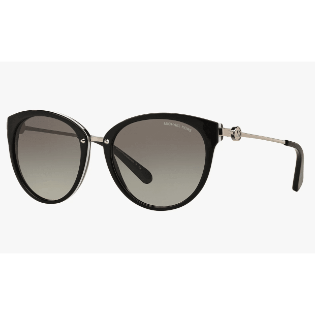 Michael Kors Ladies Abela III Sunglasses - Black/Grey #1