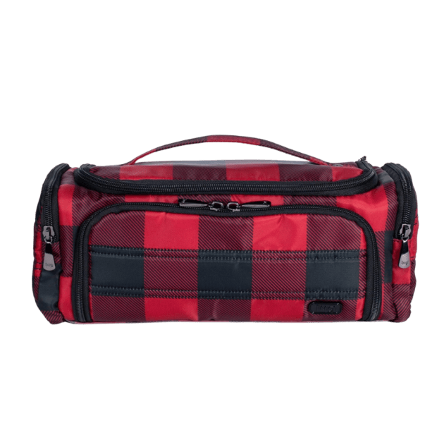 Lug® Trolley Cosmetic Case – Buffalo Check Red #1