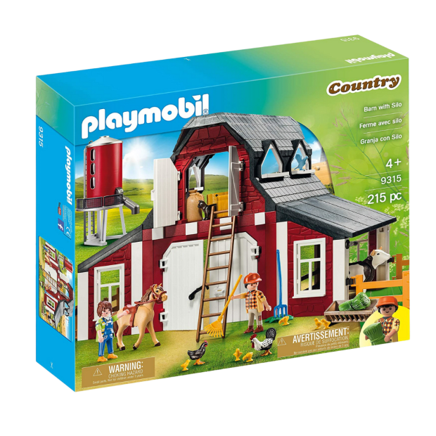 Playmobil Barn with Silo #1