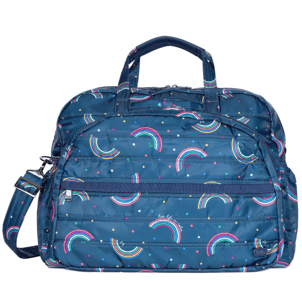 Lug® Steamboat 2 Overnight Bag – Rainbow Navy #1