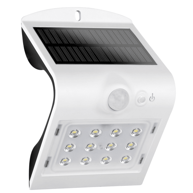 Genesis Eclipse Outdoor Solar Motion Sensor Light - White - Set of 4