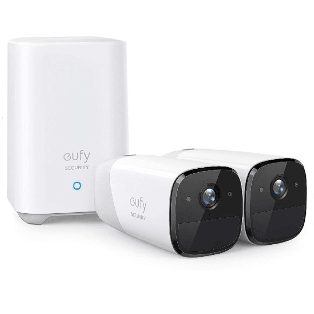 Eufy Security EufCam2 Wireless Home Security Camera System - White #1