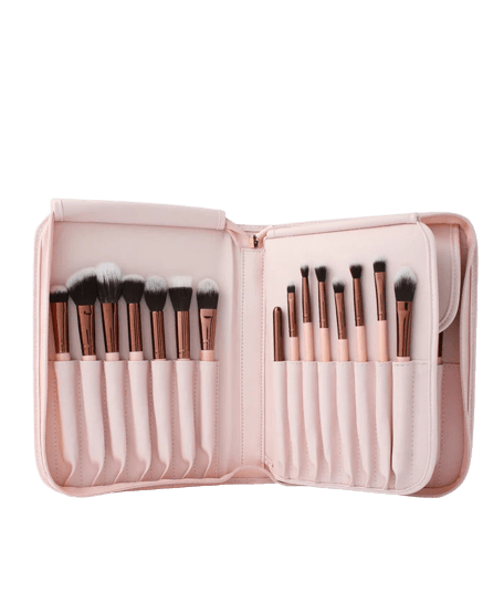 Luxie 30 Piece Brush Book Set Rose Gold #1