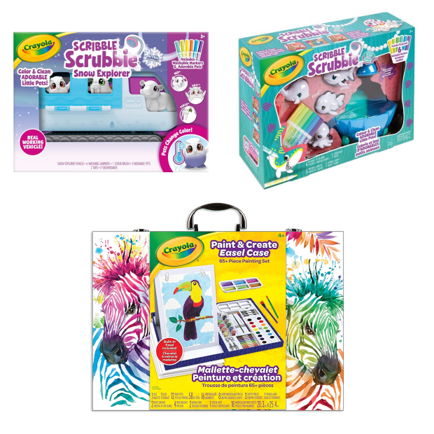 Arctic Snow Explorer Scribble Scrubbie Pets, Crayola.com