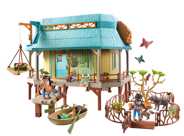 PLAYMOBIL Wiltopia - Animal Care Station #1