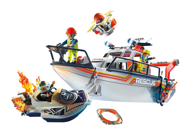 PLAYMOBIL Fire Rescue with Personal Watercraft #1