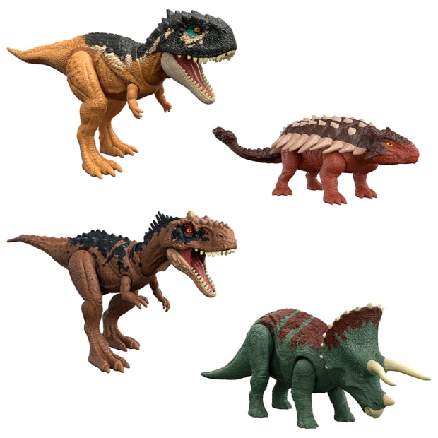 Jurassic World 3 - New Sound Dino 4 Pack #1