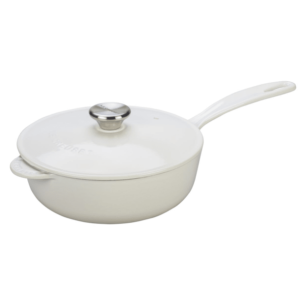 Le Creuset 2.0L Saucier Pan White AIR MILES
