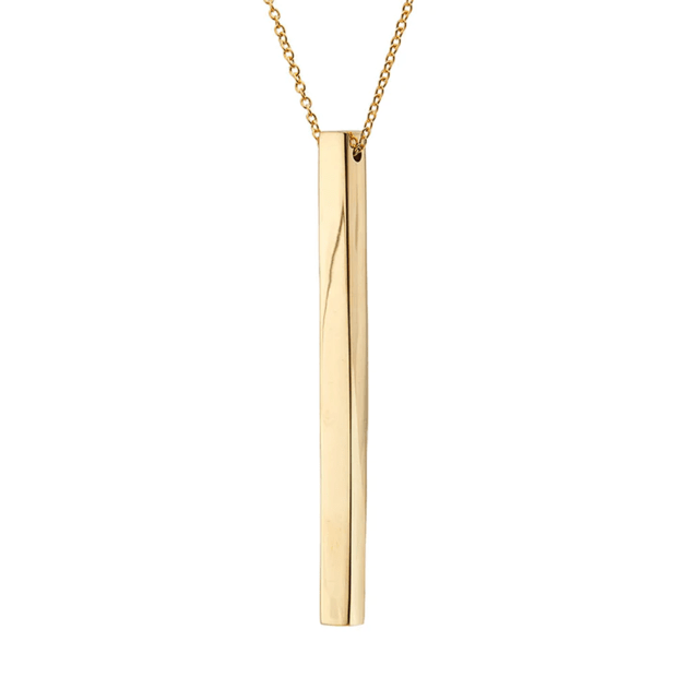 Soko Thin Bar Pendant Necklace