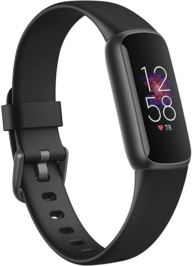 Fitbit Luxe Fitness Tracker with 24/7 Heart Rate & Sleep – Black