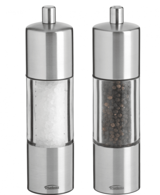 Trudeau® 7.5" Adagio Peppermill & Salt Mill #1