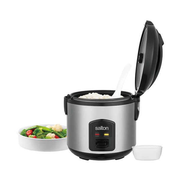 Salton® Automatic Rice Cooker & Steamer - 8-Cup