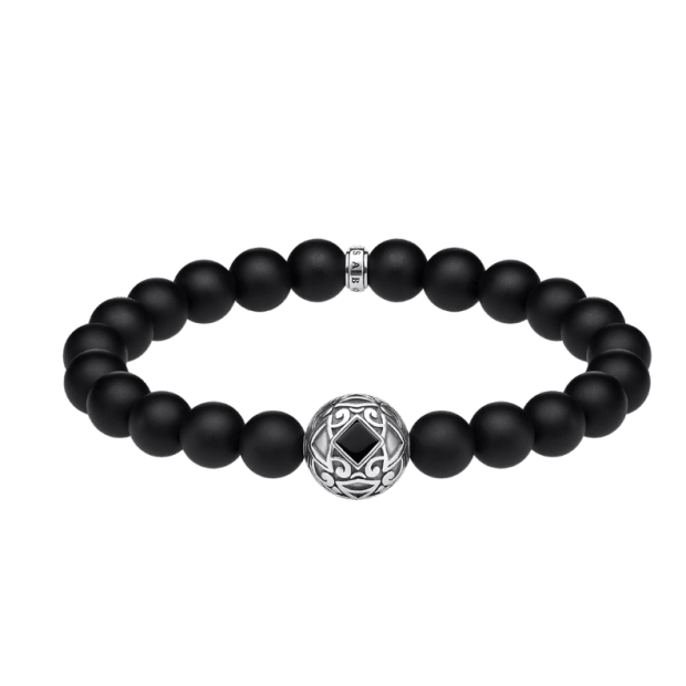 Thomas Sabo Ornament Bracelet – Black - 19.5cm #1