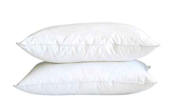 Cuddle Down MERIDIAN Down/Feather Pillows - KING - Set of 2  (20" x 36" Ea.)