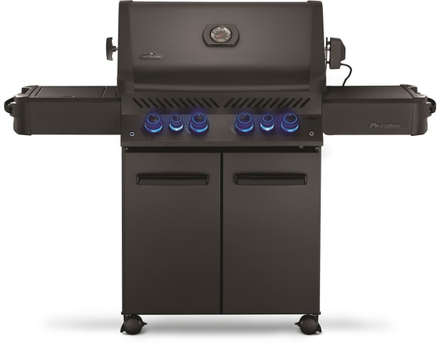 Napoleon Phantom Prestige 500 with Infrared Side and Rear Burners - Black - Propane