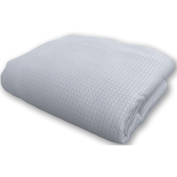 Cuddle Down RELIEF Lightweight 100% Cotton Blanket - QUEEN - GLACIER