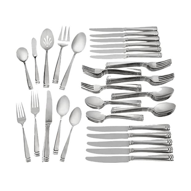 Waterford Conover Stainless 65-Piece Flatware Set #1