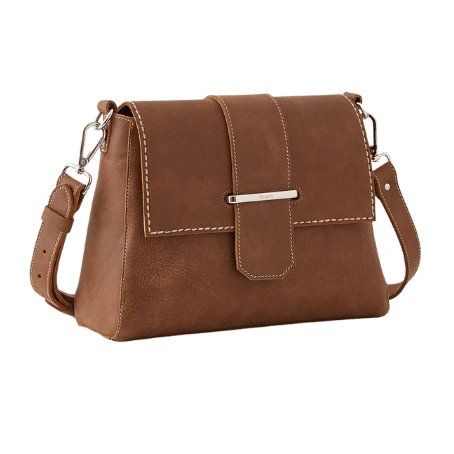 Roots Phoebe Vintage Tribe Leather Bag – Natural #1