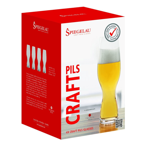 Spiegelau Craft Pils Beer Glasses - Set of 4 #1