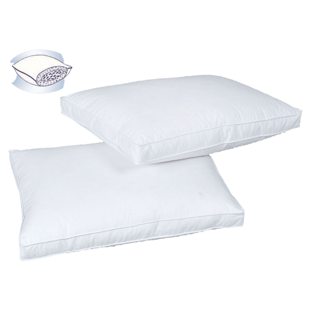 Twin Ducks Soft Touch Down/Feather Pillow - King - 50oz - Set of 2