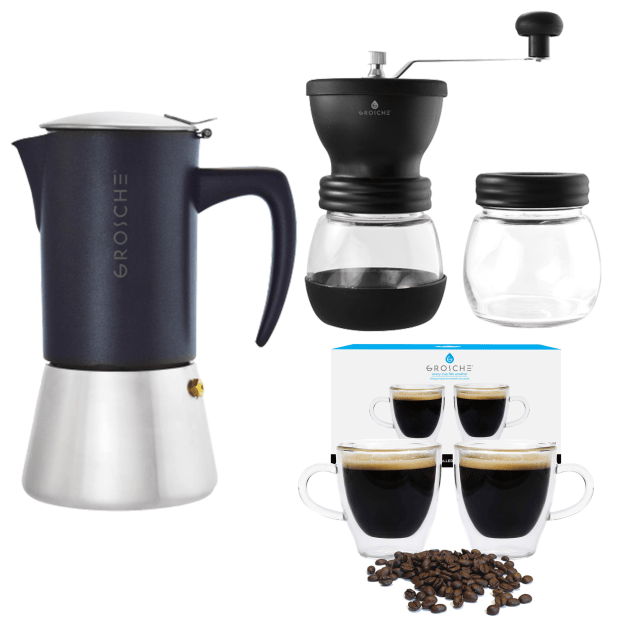 Grosche Milano Espresso Bundle with Grinder #1