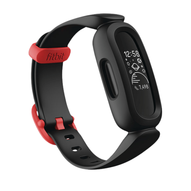 Fitbit Ace 3 Activity Tracker for Kids - Black / Sport Red #1