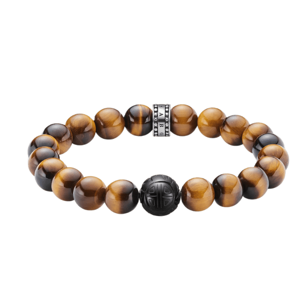 Thomas Sabo Tiger Eye Bracelet - 19cm