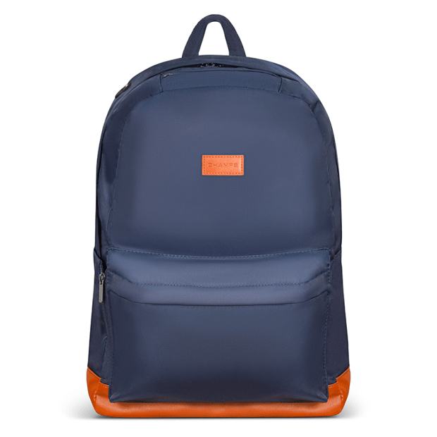 CHAMPS Every Day Backpack Nylon Smart Backpack - Navy #1