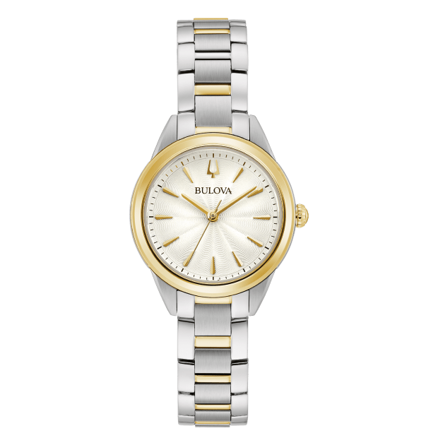 Bulova Classic Sutton Ladies Two-Tone Stainless Steel Watch #1