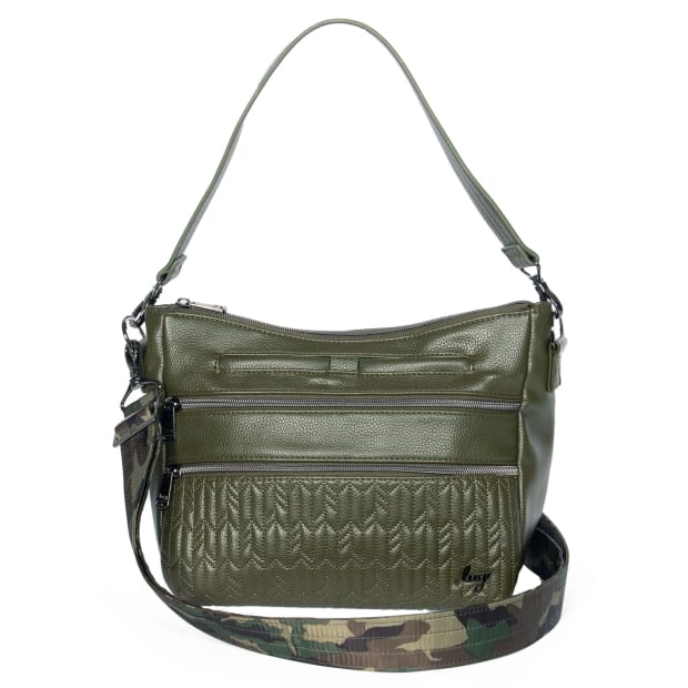 LUG Slider VL Crossbody Bag Olive Green #1